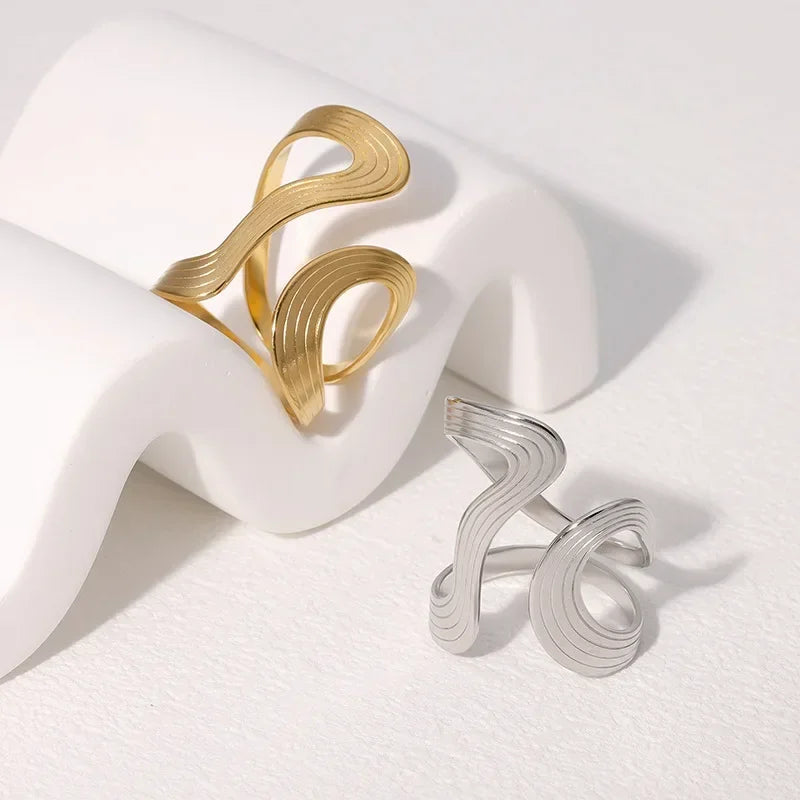 DANA Gold Color Adjustable Opening Ring