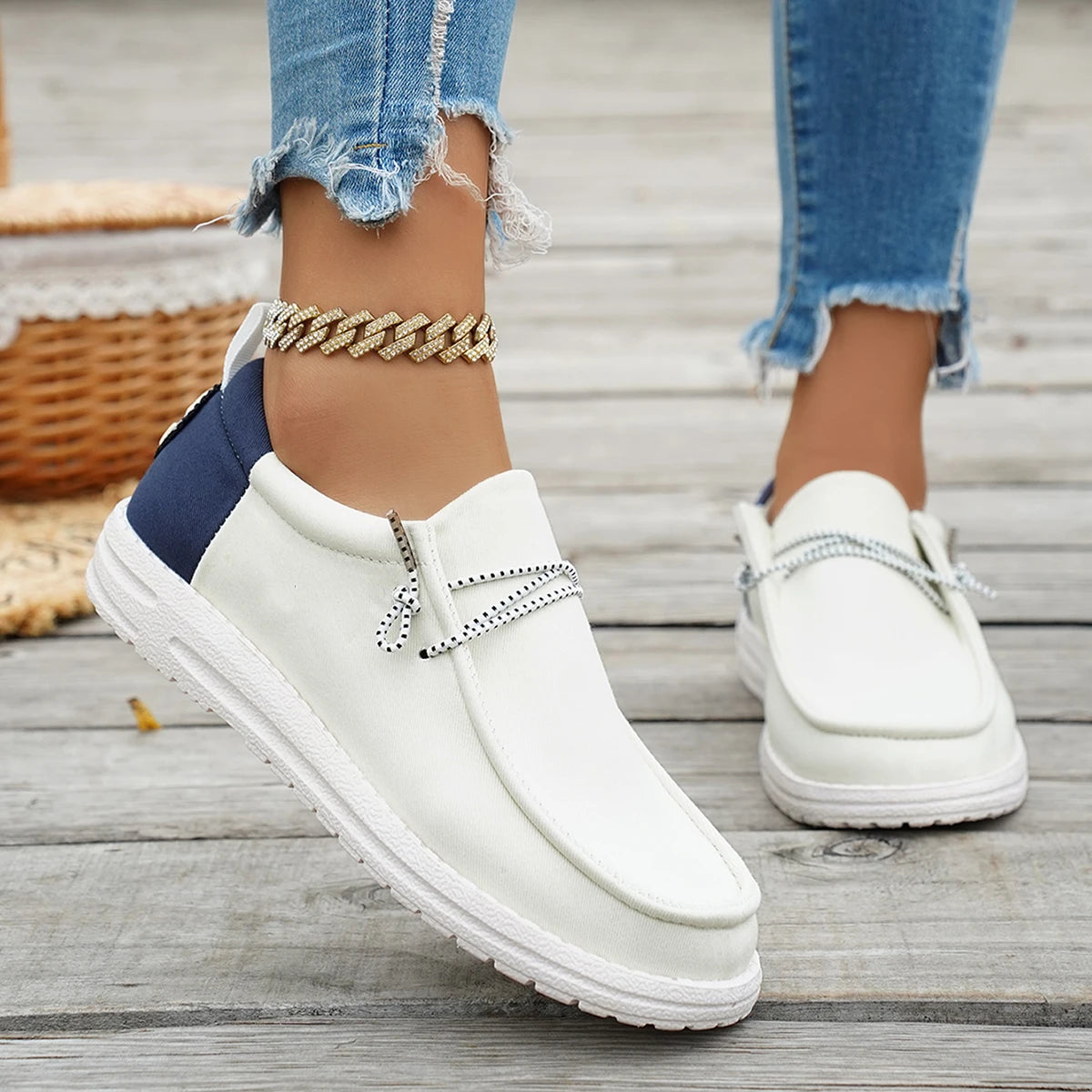 Loafers Lightweight Round Toe Casual Shoes