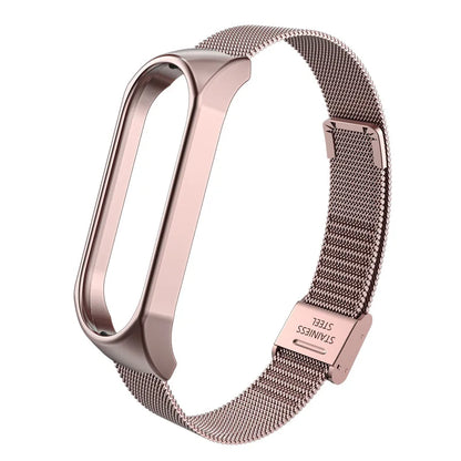 Strap for Xiaomi Mi Band 6 5 4 3 Metal Milanese Bracelet