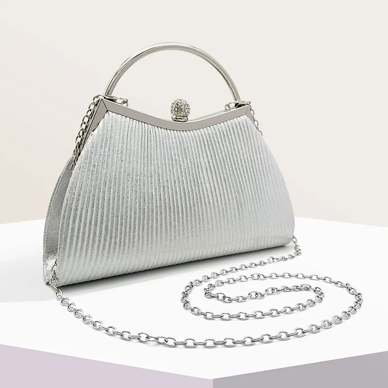 DANA Pleated Evening Handbag