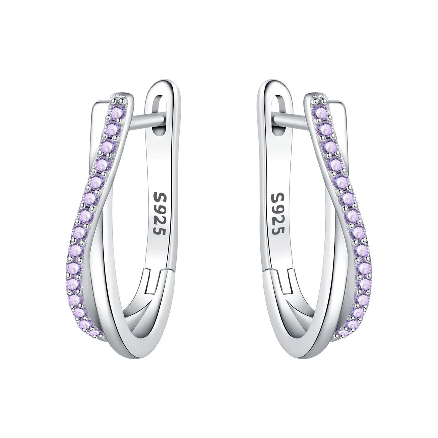 DANA 925 Sterling Multi-layer Hoop Earrings
