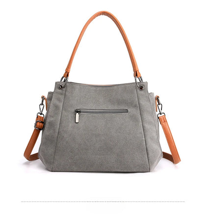 Luxury Shoulder Crossbody Canvas Messenger Bag