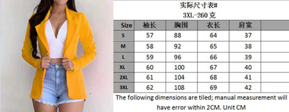 long sleeved slim office casual Jacket