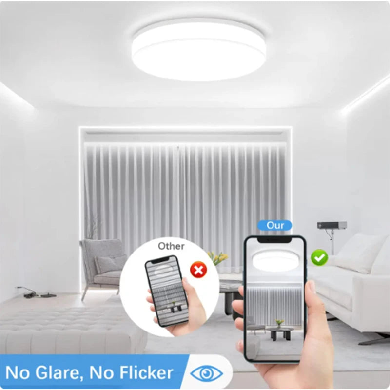 Ultra-thin Round LED Ceiling Lamp Decoration