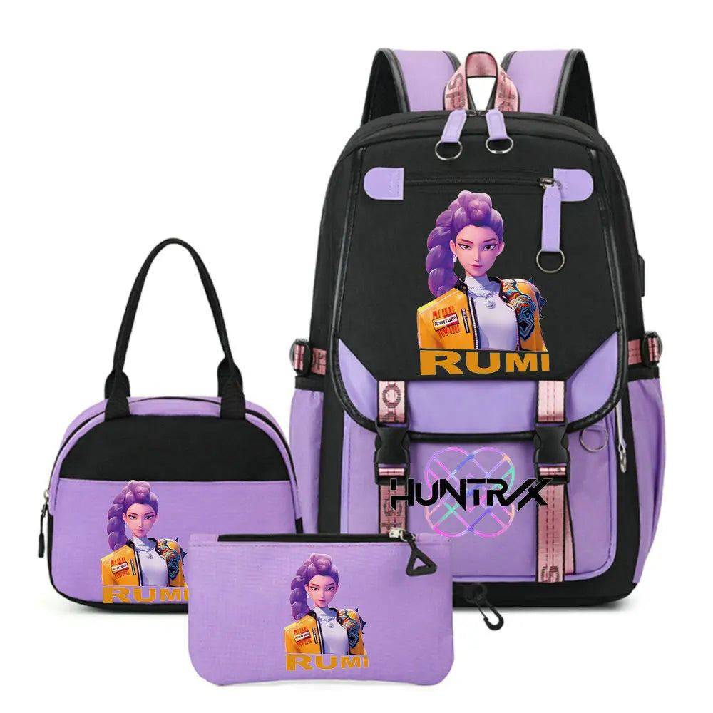 KPop Demon Hunters Backpack Schoolbag