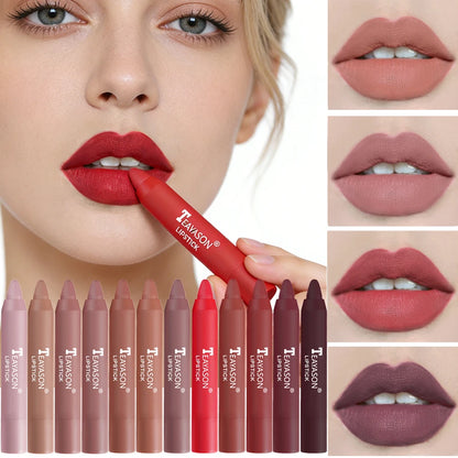 Matte lipstick smudge-proof daily moisturizing lipstick
