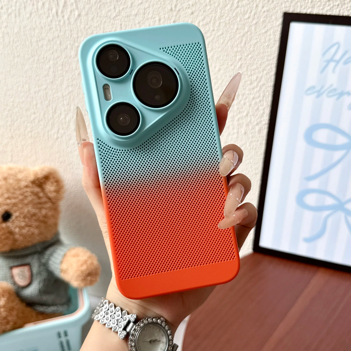 Ultra Thin Heat Dissipation Phone Case For Huawei Pura 90 Pro Max Hard PC Cover