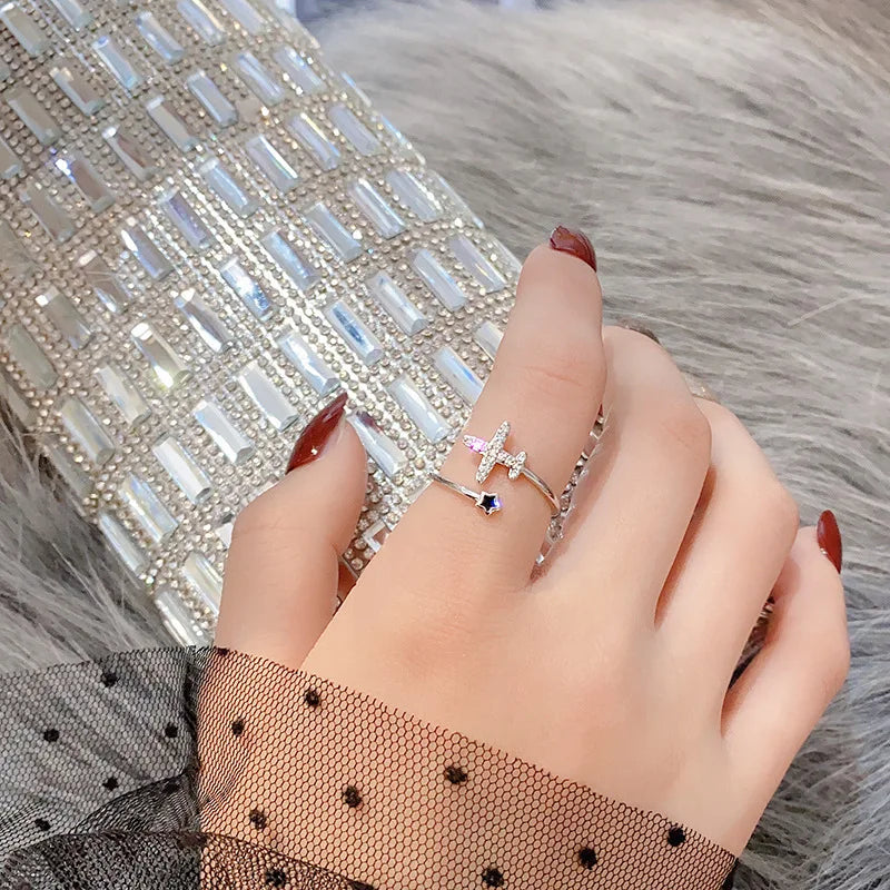 DANA Black Heart Rings