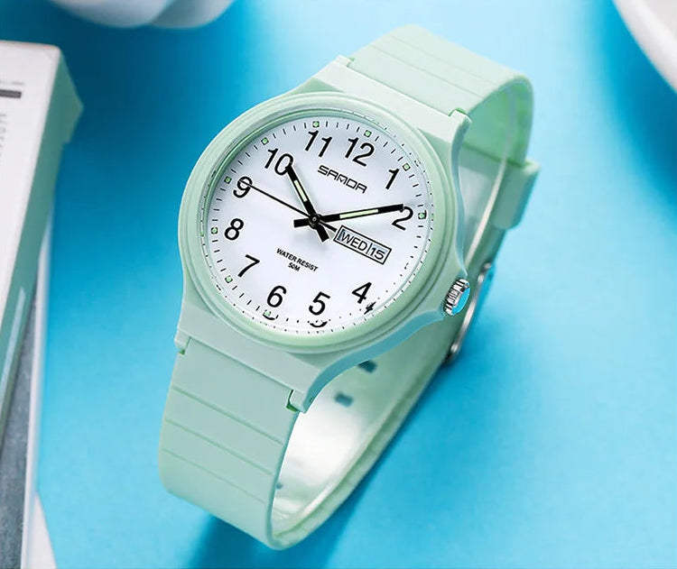 Electronic Quartz Waterproof Wristwatches
