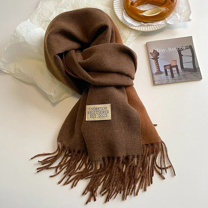 Cashmere Scarf Korean Style