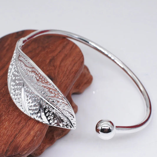 DANA 925 Sterling Leaf Shaped Bracelet
