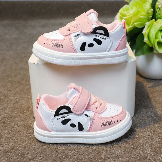 Running Footwear PU Leather Toddler Sneakers