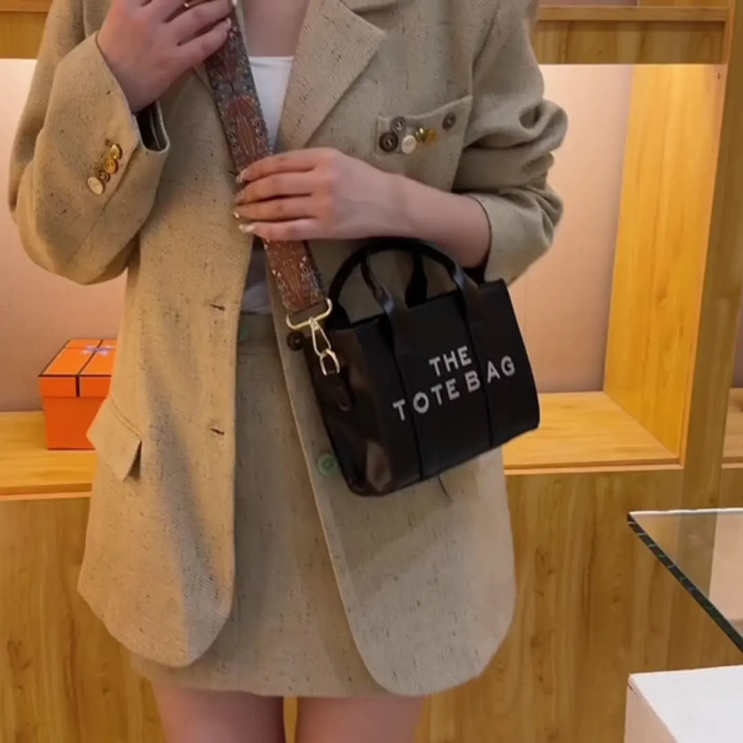 Brand Letter Handbag Crossbody Bag,