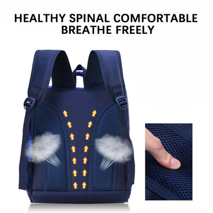 Reflective Stylish Portable Versatile Bookbag Schoolbag