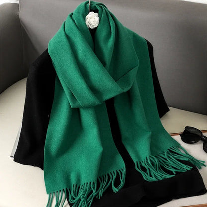 Scarf Warm Thicken Cashmere Shawl Scarves