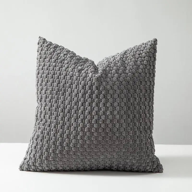 Soft velvet double-sided design sofa cushion cover