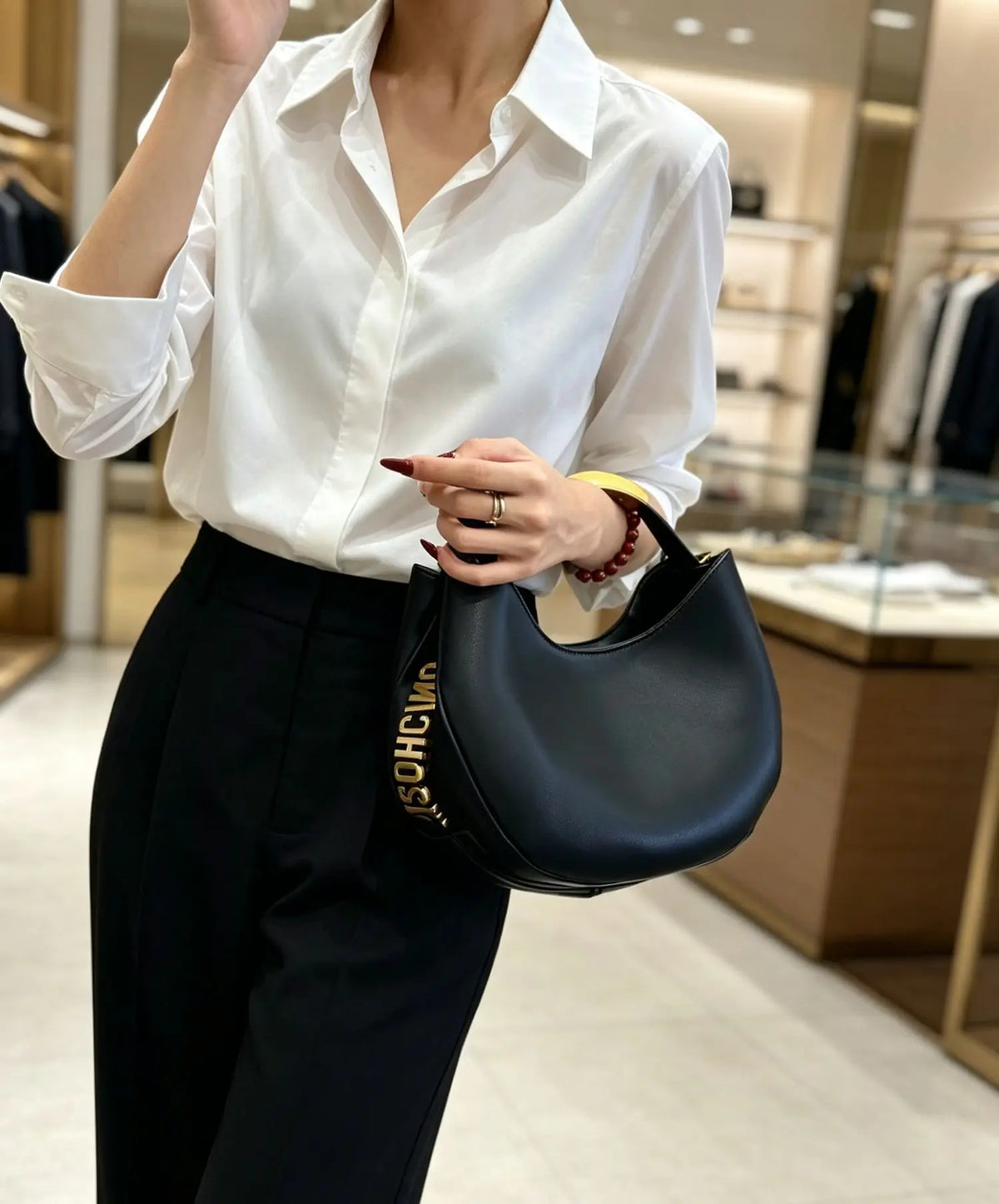 Niche Underarm Shoulder Crossbody Small Saddle Bag
