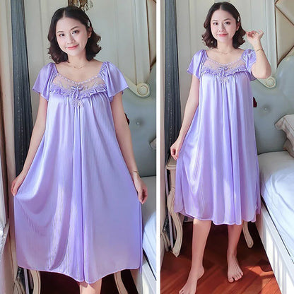 Silk Short Sleeve Pyjama