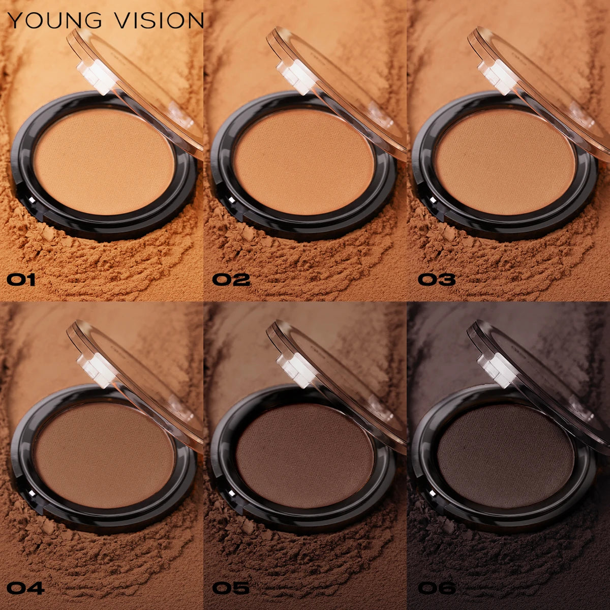 Silky Matte Bronzer Setting Makeup Contour