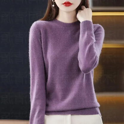 Thin Round Neck Pullover