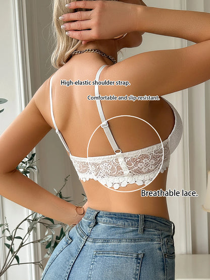 Bestseller Lace Bra Sexy Front-Clasp Push-Up Bra Sexy Lingerie