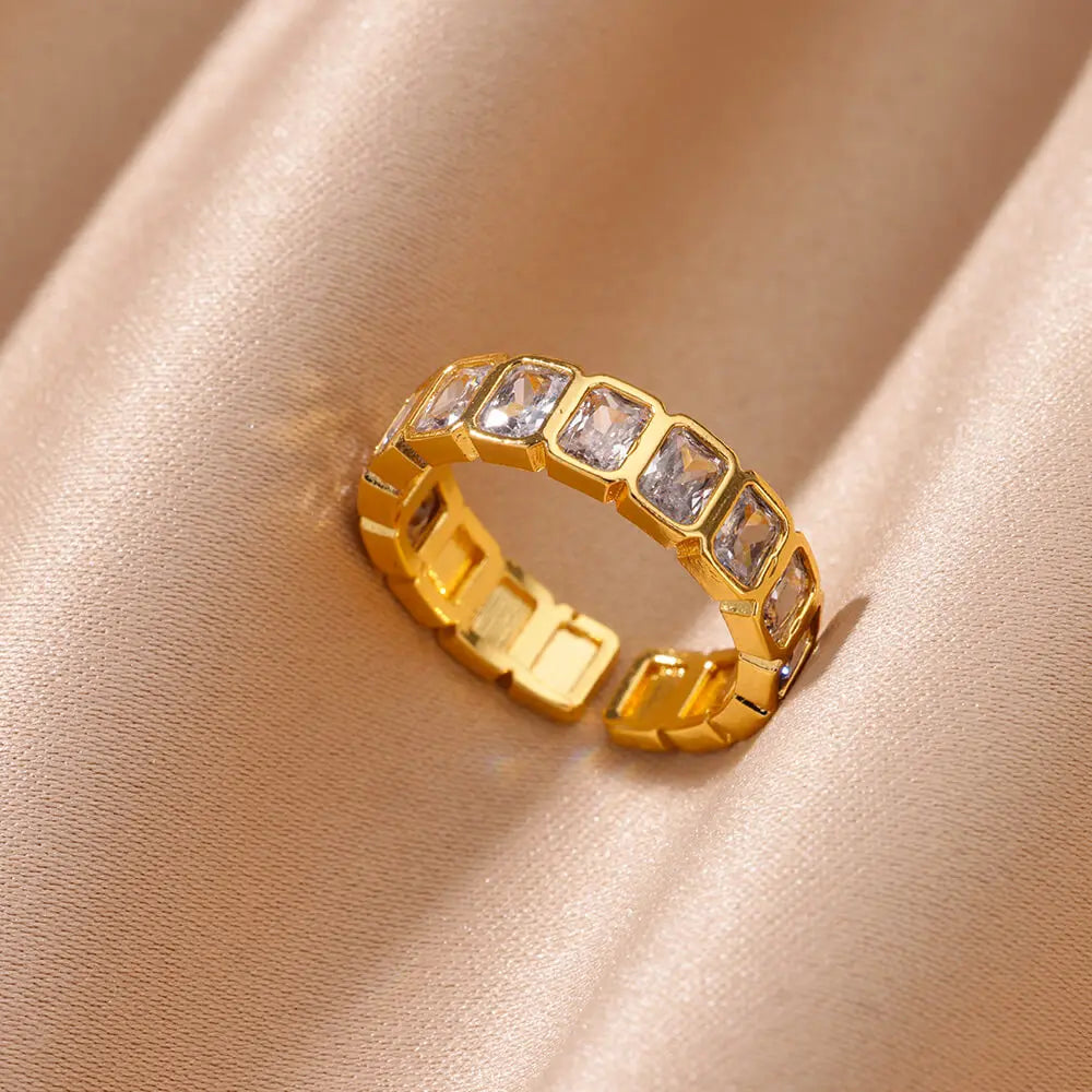 DANA Colorful Zircon Rings