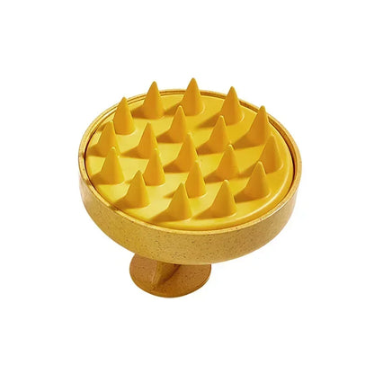 Head Cleansing and Massage Wet and Dry Scalp Massage Brush