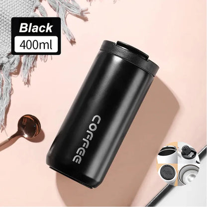 400ML Stainless Steel Coffee Thermos Bottle Thermal Mug