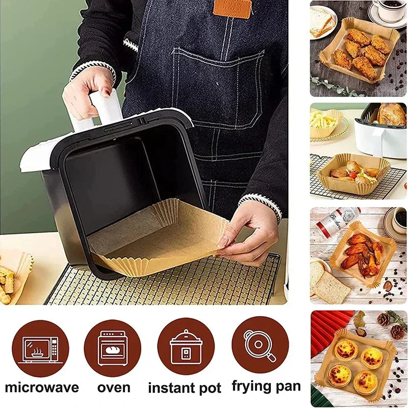 Cooking Paper Air Fryer Disposable Paper