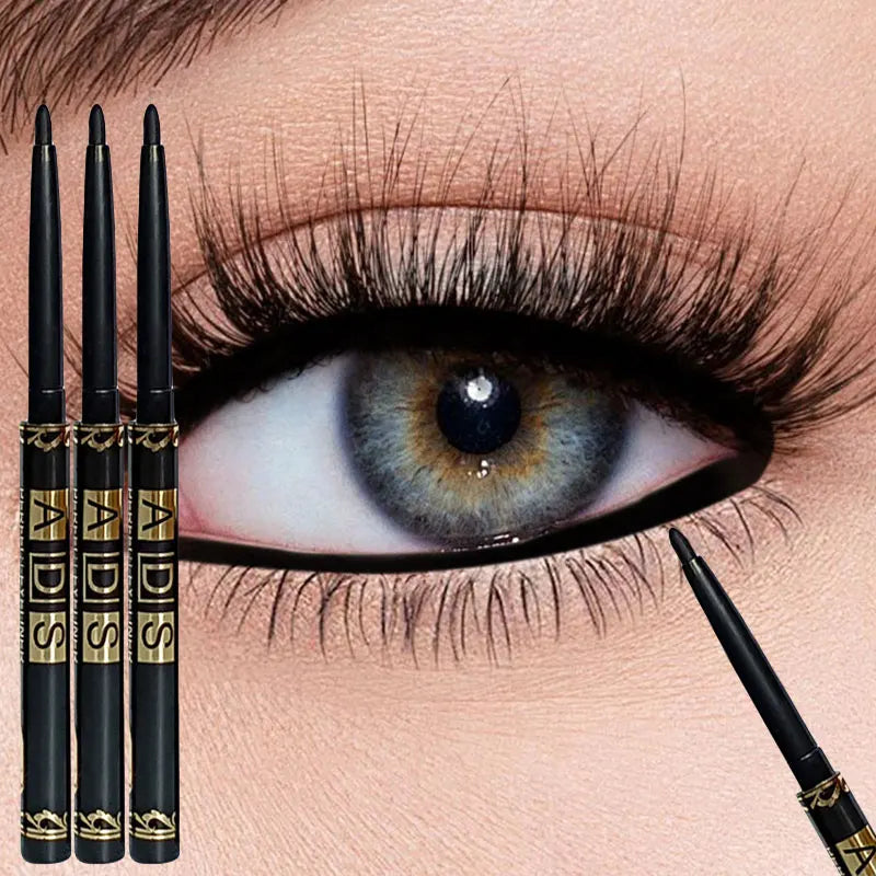 Long-Lasting Waterproof Black Eyeliner Makeup