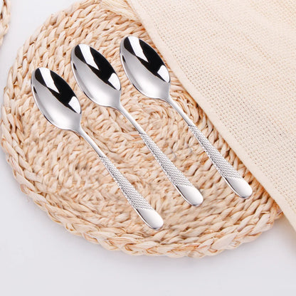 7.95"Luxury Gold Plated Dinner Spoon Set
