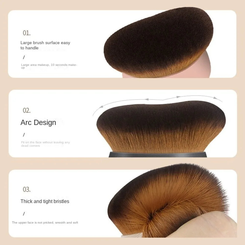 Soft Body Extra Large Multifunctional Self Tan Back 65mm Wide-headed Makeup Brush