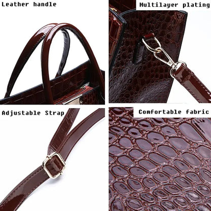 DANA Crocodile Tote Bags A