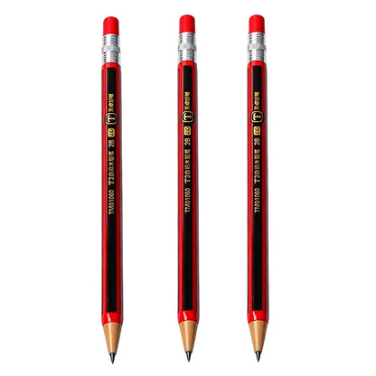 Mechanical Pencils Set 2B 2.0mm Automatic Student Drawing Pencil