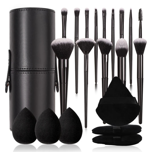 3~21pcs Fashion Makeup Brush Soft  Set