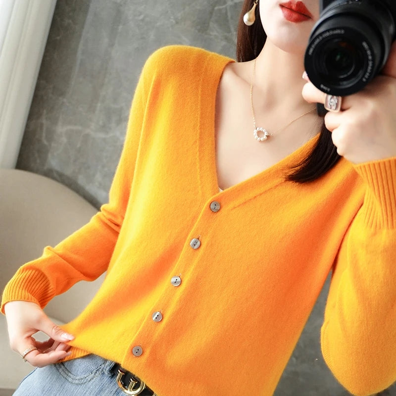 V-Neck Wind Loose Sweater