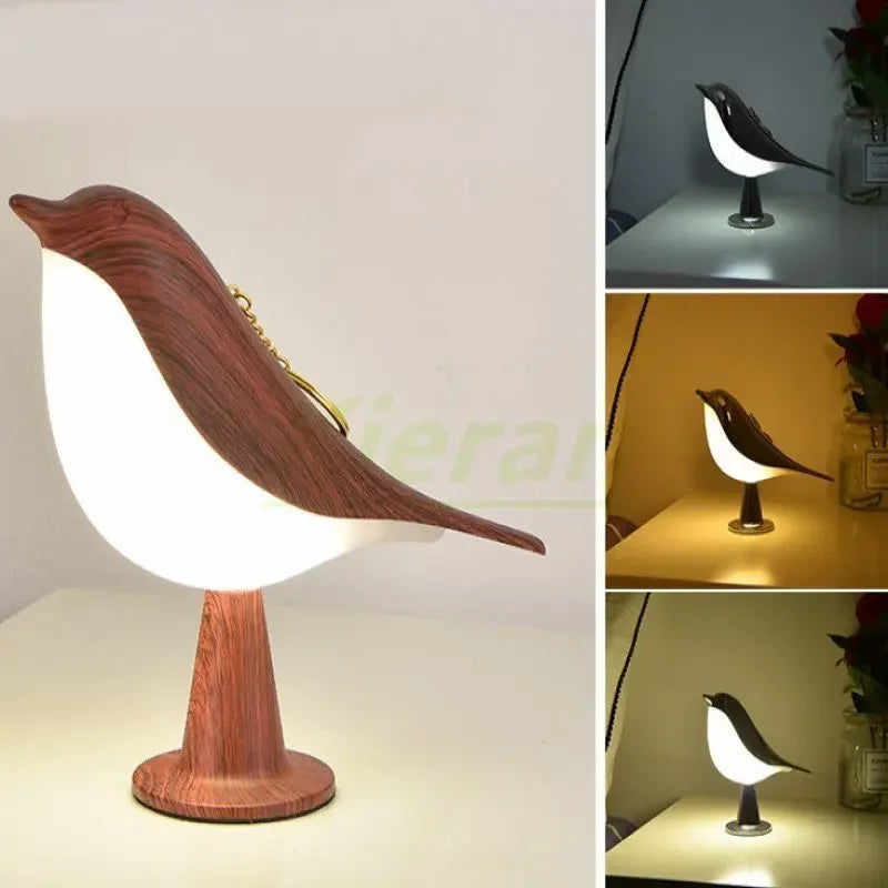 Nordic Modern Magpie Led Desk Light Bedroom Study Bedside Lamp