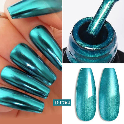 7ml Red Series Gel Nail Polish Glitter