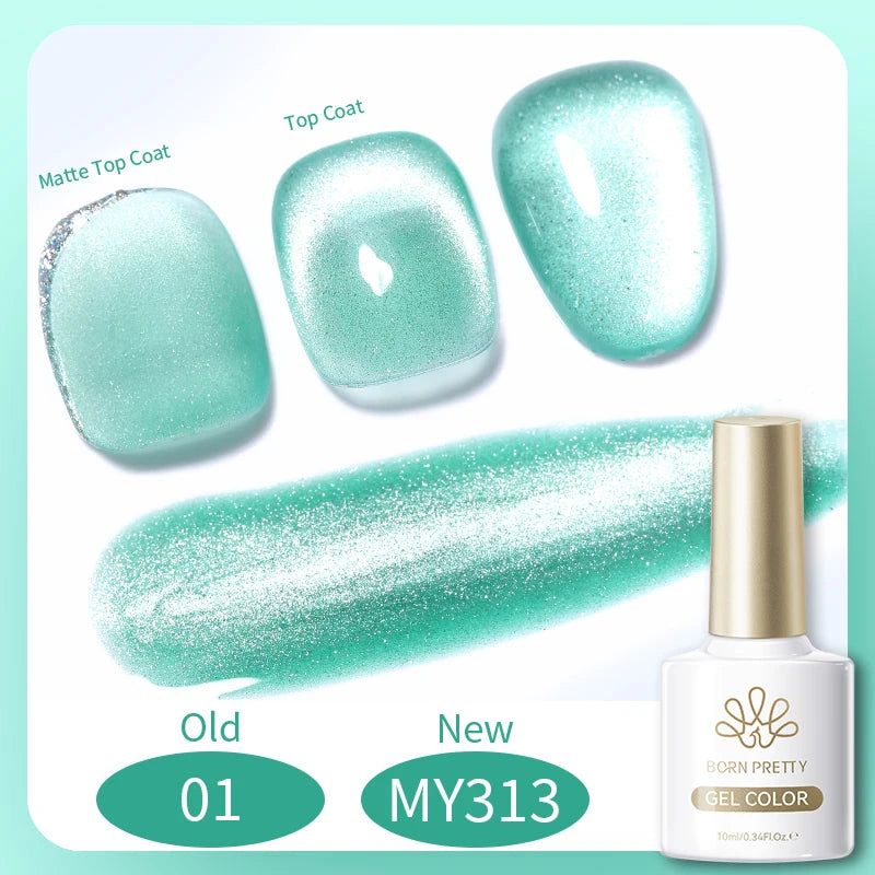 Dark Red Cat Magnetic Gel Nail Polish