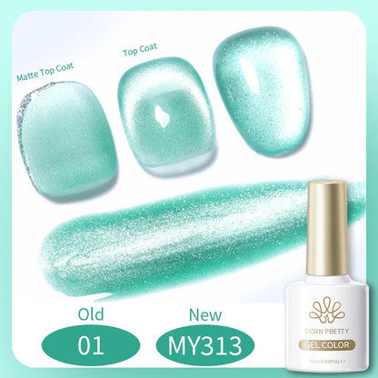 Dark Red Cat Magnetic Gel Nail Polish