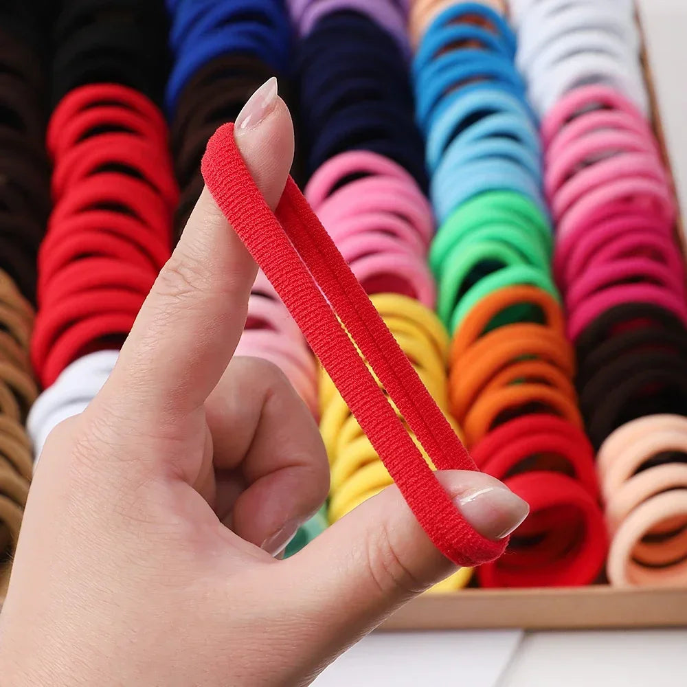 30Pcs/Set Elastic Colorful Rubber Bands