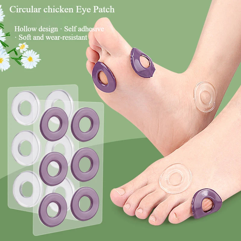 6pcs/set Foot Protectors Pads Corn KillerToe Protector