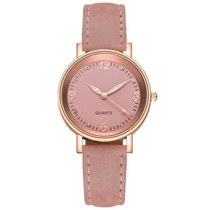 DANA Leather Quartz Bracelet Watch