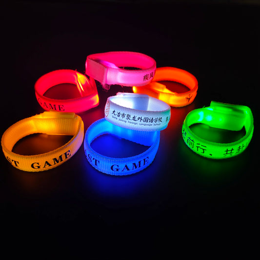 Led Wristband Led Luminous Sports Wrist Strap