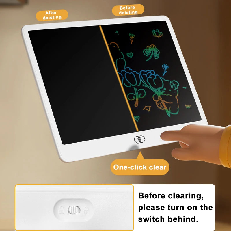 8/11/13/16 Inch LCD Drawing tablet Writing Board Kids