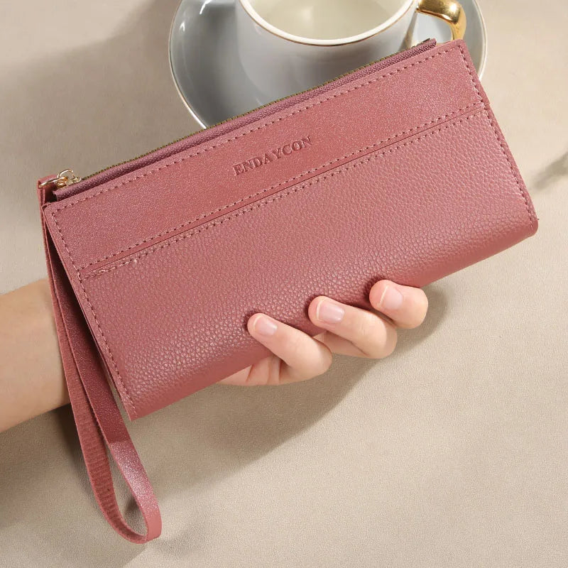Long tassel multi-card holder Wallet
