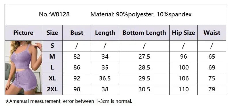 Sexy Sleeping Lingerie Pyjamas Set