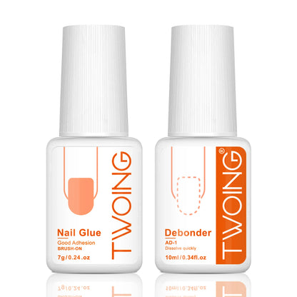 7g Super Strong Nail Glue For False Nail Tips, Acrylic Nails Press On Nails,Fake Nails Art Decoration Lasting Adhesion