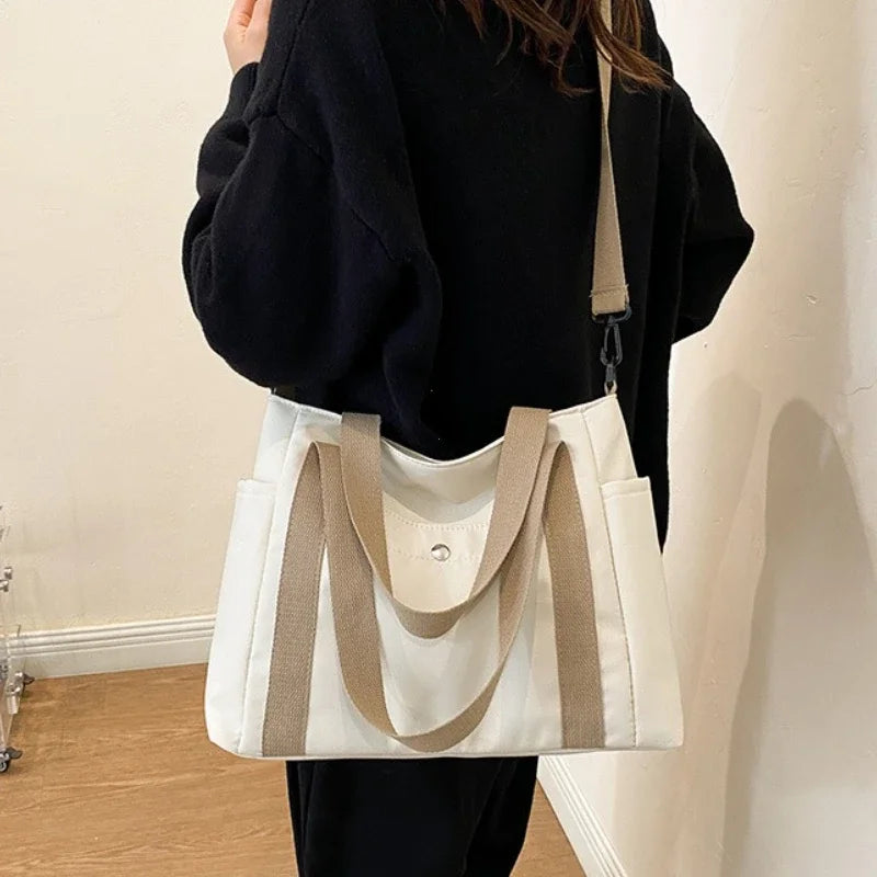 Large Capacity Nylon Crossbody Casual Messenger Shoulder Bag