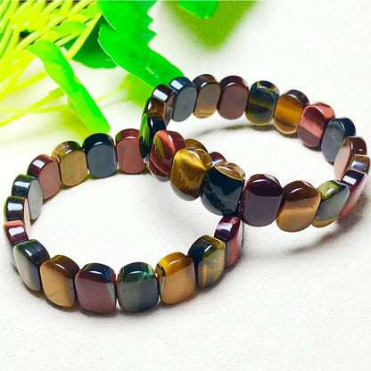 AAA Grade Natural Colored Tigers Eye Bracelet